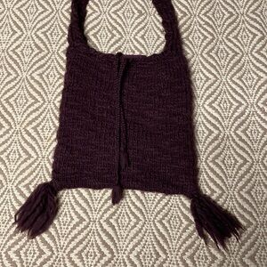 American eagle outfitters vintage sweater purse bag